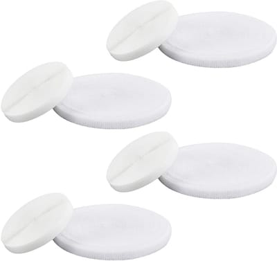 Dunne Klittenband Rol 5 Meter Wit Kleefvrij 8mm Breed voor Poppenkleding en Handwerk
