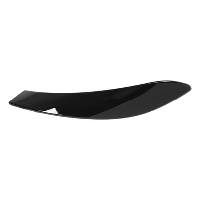 Couvercle de poignée de porte intérieure de voiture côté droit côté passager Couvercle de poignée de tirage de porte Remplacement pour F30 F31 F34 F36 Black