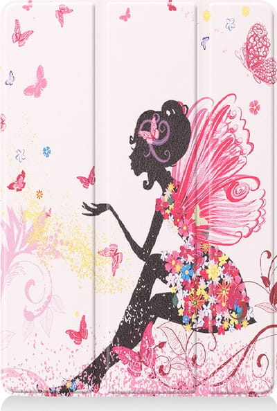 Hoesje - Geschikt voor Apple iPad 7 (2019) - 10.2 inch - 7e Generatie - Dun & Stevig - Trifold Bookcase - Hard Cover - Hardcover Book Case - Tablet Hoes - Elfje
