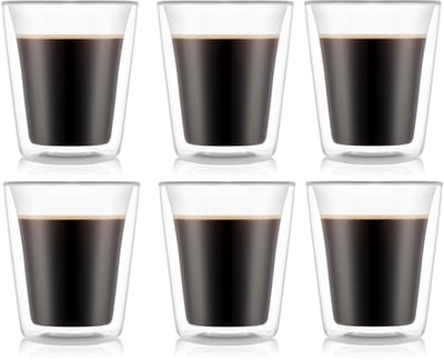 Theeglazen Canteen - gepatenteerd ventiel - 200 ml - 6 stuks