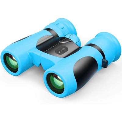 Kinderverrekijker 8x21 HD Hoge Vergroting Recht Buiten Handheld Observatiebril voor Kinderen