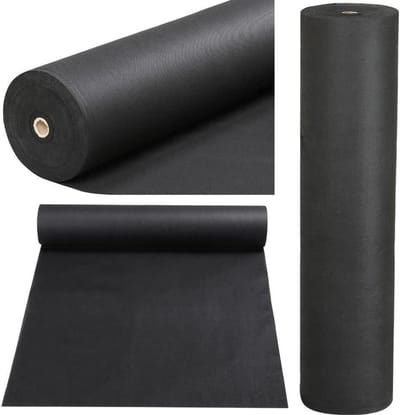 Onkruiddoek - Gronddoek - Tuinonderhoud - Ademend Materiaal - 1 x 5 meter - Zwart