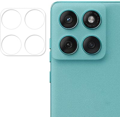 Coverup Camera Lens Protector - Geschikt voor Motorola Edge 60 / 60 Fusion Camera Lens Protector - Coverup 9H Tempered Glass - Transparant
