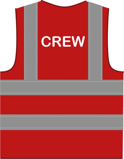 Crew hesje RWS rood