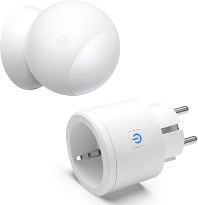 Draadloze Bewegingsmelder voor Stopcontact - PIR Sensor voor verlichting en ventilator