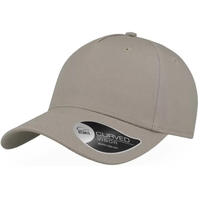 Atlantis Headwear Shot Cap AT528 - Light Grey - One size