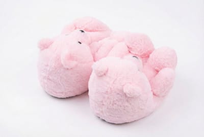 Grappige pantoffels | Beren sloffen | Licht Roze | One size fits all maat 32 t/m 38 voor Kinderen, Dames en Heren | Beer Pantoffel | Pluche dierenpantoffels | zachte binnenschoenen | Sloffen en Pantoffels maat 32, 33, 34, 35, 36, 37, 38