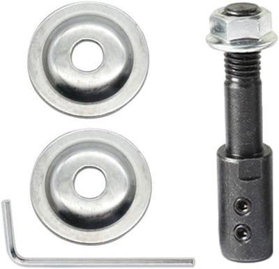 8mm Motor Arbor Adapter voor Schuurmachine - Verlengas voor Polijstmachine, Schuurdisc en Bufferschijf - Ideaal voor Precisie Polijsten en Schuren