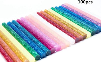 Lijmsticks Kleurrijk - Hete Lijm Sticks - Hobby Knutselen - 10 Verschillende Kleuren - 7 x 100 mm - Assorti