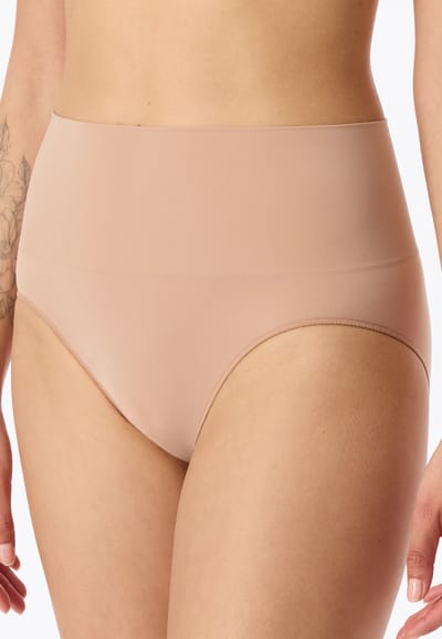 Rio-slip met hoge taille, naadloos, jersey, maple - Naadloos, vormgevend 3XL