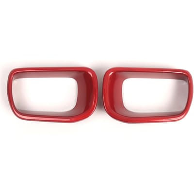 2 stuks Auto Voorbumper Remluchtgeleidingsdeksel Vervanging voor BMW Mini F55 F56 F57 S 20142021 OEM rood