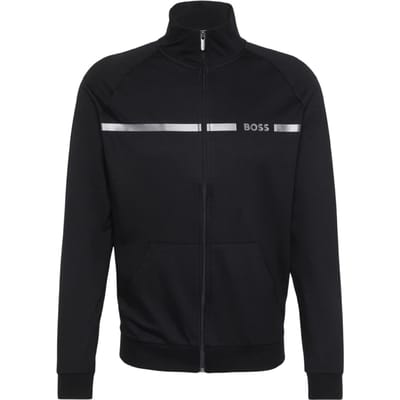 Boss Authentiek trainingsjack voor heren (Zwart)