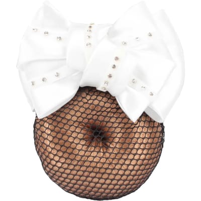 Horka Haarnetje Papillon Strass - Wit