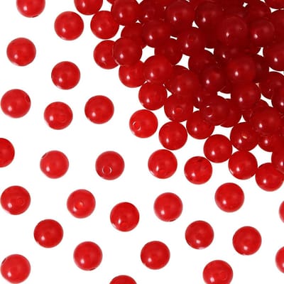100 Stuks 8mm Natuurlijke Edelsteen Kralen Rode Chalcedon Ronde Losse Kralen voor Sieraden, DIY Armbanden en Kettingen