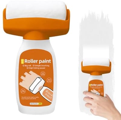 Witte Wandreparatieroller 500g - Ideaal voor Muurreparatie en Schadeherstel
