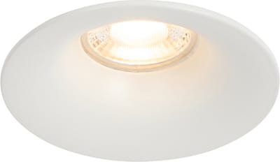 QAZQA gijs - Moderne Inbouwspot - 1 lichts - Ø 9.5 cm - Wit - Woonkamer | Slaapkamer | Keuken