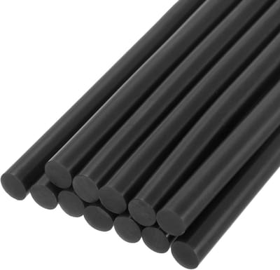 Set van 12 Mini Lijmsticks (11mm x 200mm) voor Lijmpistool - Krachtige Transparante Lijm