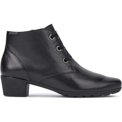 Mephisto Dames Enkellaarzen - Zwart - Maat 37