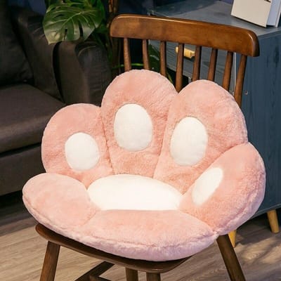 70*60cm Kawaii Kattenpoot Pluche Speelgoed Schattig Zacht Gevuld Vloerkussen Stoel Bank Zitkussen voor Huis Kamer Decoratie Kantoor Slaap Poppen 70x60cm