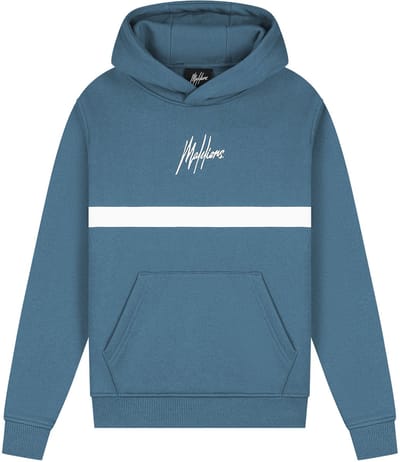 Malelions winter hoodie jongens - blauw - Tube