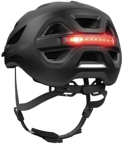 Fietshelm ABUS URBAN-I 4.0 velvet black S - 51-55 cm - zwart - Geschikt voor gebruik op elektrische fietsen - stadsfietsen - 250 g