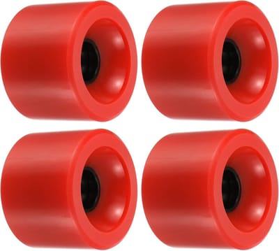 Set van 4 Zachte Longboard Wielen 70mm 78A voor Skateboards en Cruisers