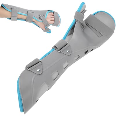 Polssteunbrace Verstelbare Hand Fractuur Fixatieband Verstuiking Carpaal Tunnel Spalk Links gray