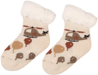 Clayre & Eef Huissokken Baby Voor 0-24 Maanden Beige Synthetisch