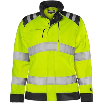 Reflectieve jas klasse 3 dames Fristads Green 4068 GPLU