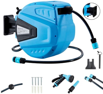 Thuys – Wandslangenbox – Compacte – Draaibare – 45cm x 21cm x 36cm – Blauw