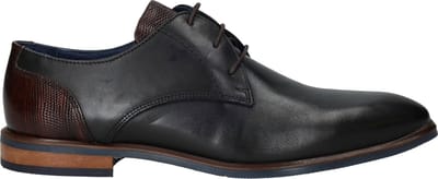 Berkelmans Sameiro Veterschoenen - Heren - Zwart - Maat:40