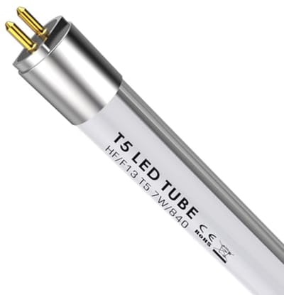 LED TL-buis 7W T5 - 517mm - Vervangt 13W - Koud Wit - 910 lm - Geen Nieuwe Bedrading - 140 Graden