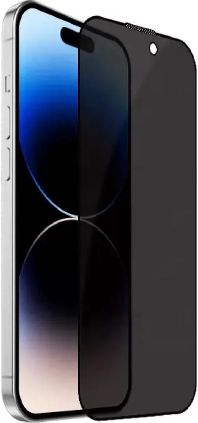 Pearlycase privacy Screenprotector Geschikt voor iPhone 16 Pro Screenprotector privacy - 6.3 inch - 16 Pro Privacy Screen protector Tempered Beschermglas