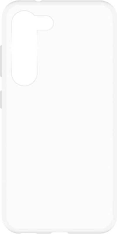 Just in Case hoesje geschikt voor Samsung Galaxy S23 Hoesje Siliconen - Flexibele Case - Transparant