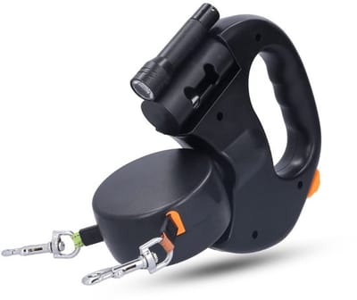 Dailygoods - Dubbele hondenriem - Hondenriem voor twee honden