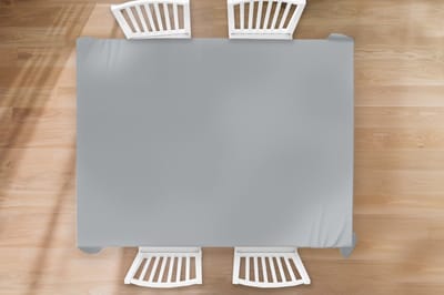Tafelkleed - Tafellaken - 260x180 cm - Interieur - Grijs - Licht - Binnen en Buiten