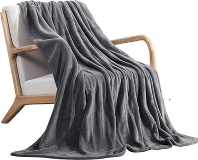 ApexArte® Elektrische Deken 2 Persoons - Warmtedeken Elektrisch - Extra Zacht - Grijs