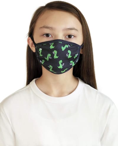 Herbruikbaar Mondkapje - Stofmasker Heren - Dagelijks Gebruik - Authentieke Mode - 13.2 x 11 cm - Blauw