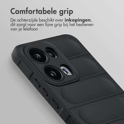 imoshion Hoesje - Geschikt voor Oppo Reno 13 Pro - EasyGrip Backcover - Zwart