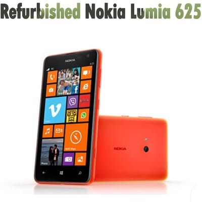 Gereviseerde Nokia Lumia 625 Microsoft Windows Mobiele Telefoon met 1 SIM Simple set