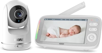 Video Babyfoon - Baby Monitor - Baby Bewaking - Full HD Scherm - 5 Inch LCD