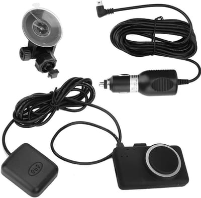 Rijveiligheid Alarm - Vermoeidheidswaarschuwing - Veilig Rijden - Intelligente Detectie - Compact Formaat - Zwart