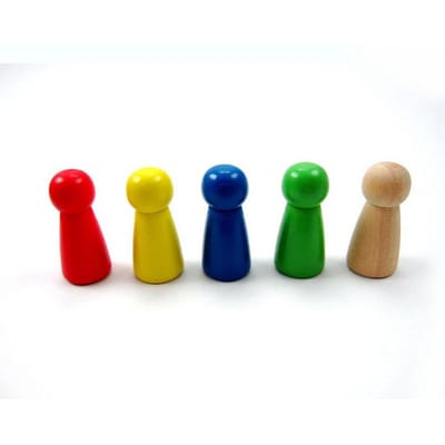 50Stuksset Schaakstukken Bordspel Accessoires Houten Pion schaak Kaartstukken Voor Bordspel En Andere Spellen Accessoires