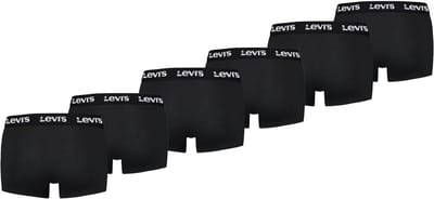 Pack of 6 men's Levis REPEAT LOGO TRUNK shorts underwear pants