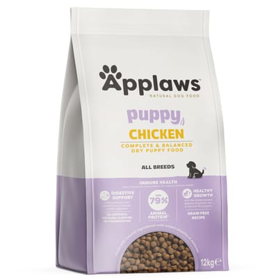 Voordeelpakket: 2x12 kg Applaws All Breed Puppy Kip Hondenvoer droog