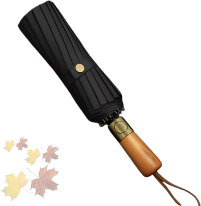 Livano Windproof Paraplu - Opvouwbaar - Moderne Stormparaplu - Stormproef - Automatisch Uitklapbaar - Umbrella - Zwart
