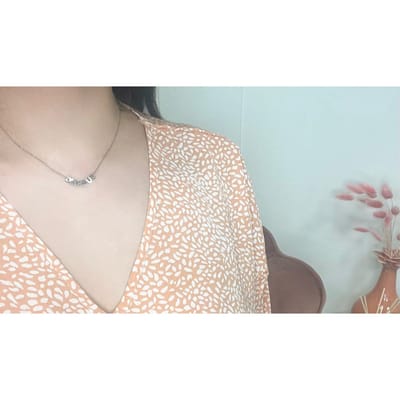 L'amour ketting | zilver