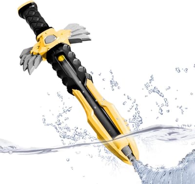 Water Sproei Speelgoed - Waterkanon - Buiten Spelplezier - Uittrekbaar Hoge Druk - 43 cm - Goud