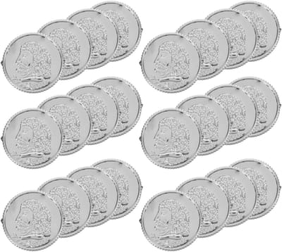 Plastic Speelmunten voor Piratenkostuums en Feestjes - 100 Stuks, Perfect voor Schatkisten en Themapartijen