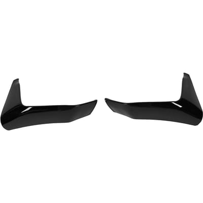2PCS Front Bumper Lip Splitter Super Lichtgewicht Aerodynamische Agressieve Look voor F80 F82 F83 M3 M4 Glossy Black black